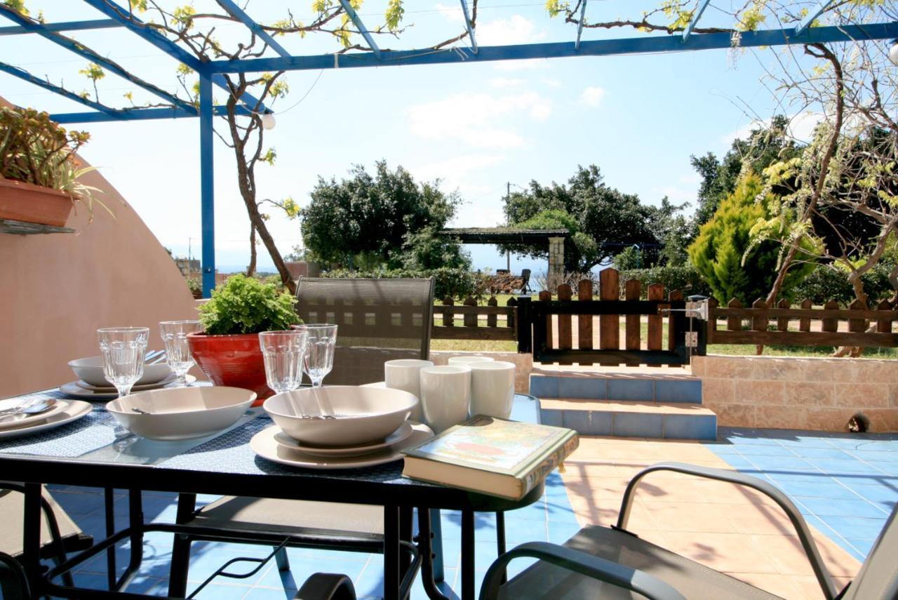 Seaside, Relaxing Family House With Playground! Villa Lavrys 4 Marathi (Crete) Exterior foto