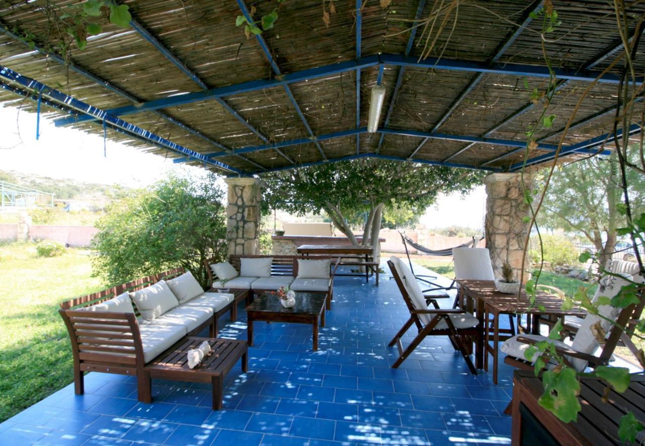Seaside, Relaxing Family House With Playground! Villa Lavrys 4 Marathi (Crete) Exterior foto